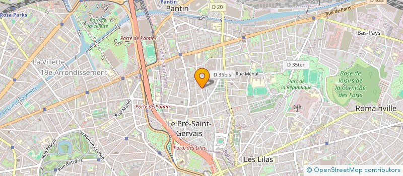 localisation de l'entreprise DEL à LE PRE-SAINT-GERVAIS