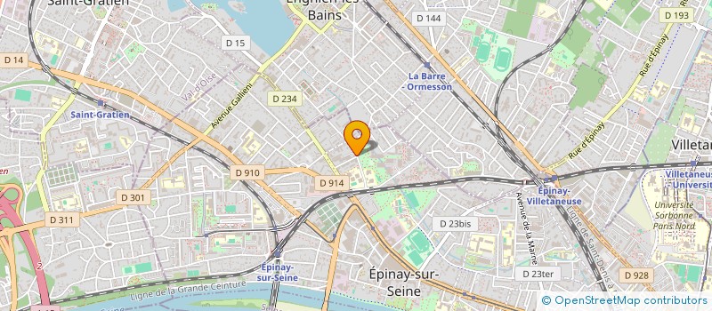 localisation de l'entreprise DEL à EPINAY-SUR-SEINE