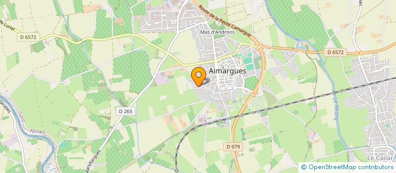 localisation de l'entreprise DEL  AIMARGUES