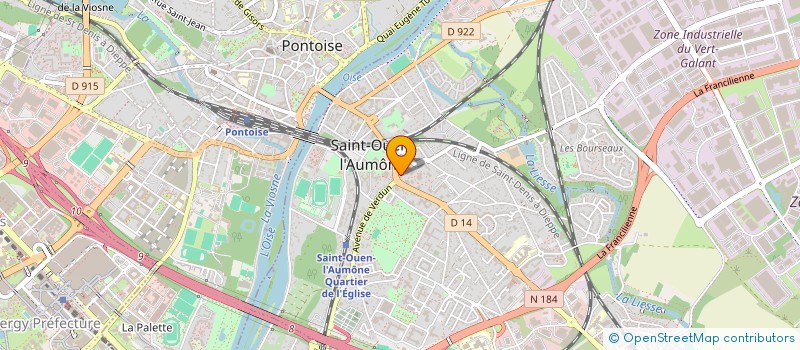 localisation de l'entreprise DEL ARTE INVEST à SAINT-OUEN-L'AUMONE