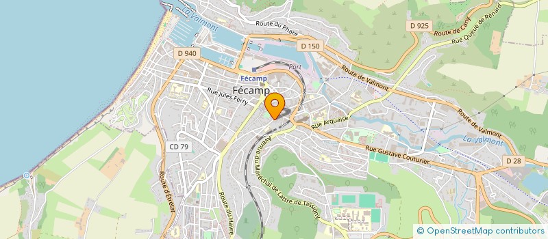 localisation de l'entreprise DEL'ASSIST  FECAMP