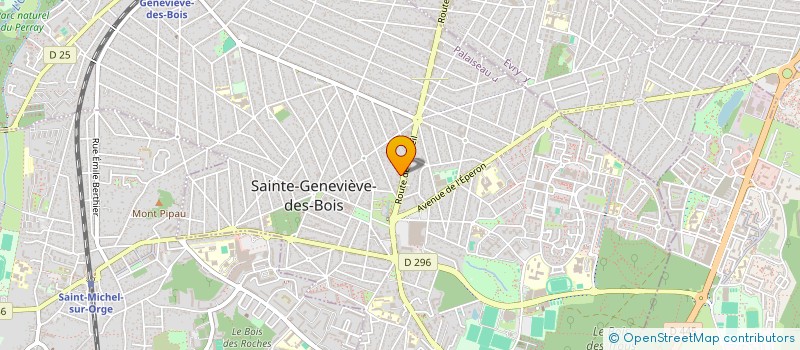 localisation de l'entreprise DEL BORGO à SAINTE-GENEVIEVE-DES-BOIS