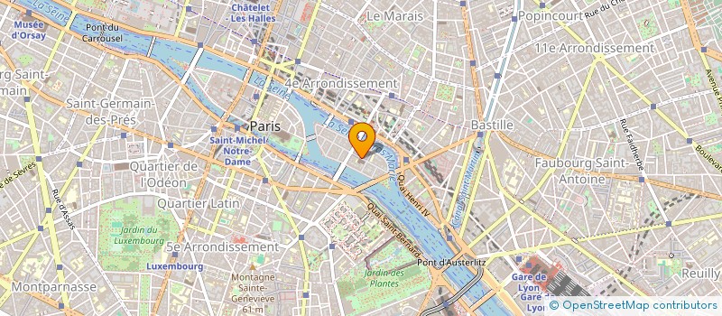 localisation de l'entreprise DEL BURGO SARL  PARIS