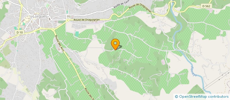 localisation de l'entreprise DEL CASTILLO IMMOBILIER  LE THORONET