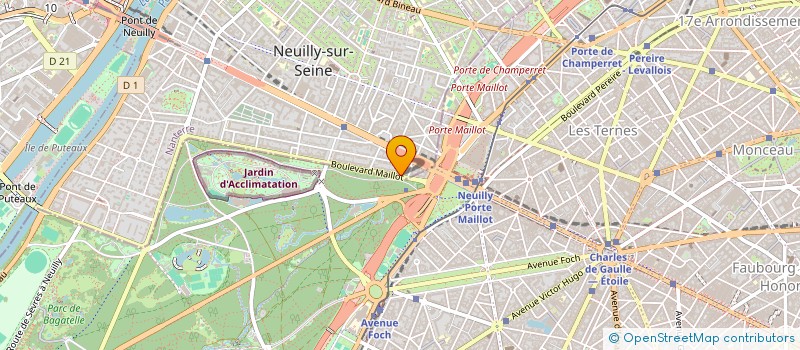 localisation de l'entreprise DEL CASTILLO PARIS à NEUILLY-SUR-SEINE
