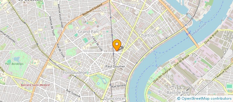 localisation de l'entreprise DEL CONSULTING  BORDEAUX