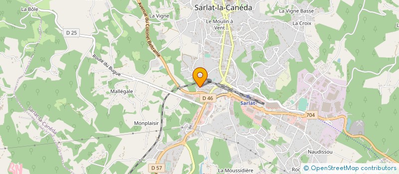 localisation de l'entreprise DEL'COSTER à SARLAT-LA-CANEDA