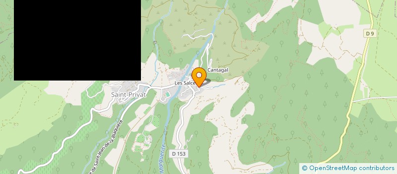 localisation de l'entreprise DEL DEL  SAINT-PRIVAT