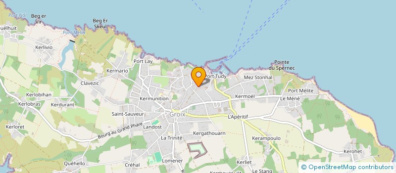 localisation de l'entreprise DEL DIN ET COMPAGNIE  GROIX