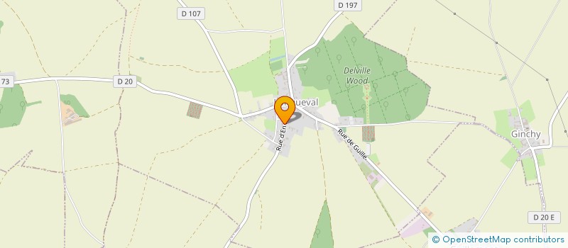 localisation de l'entreprise DEL FABBRO SERGE à LONGUEVAL