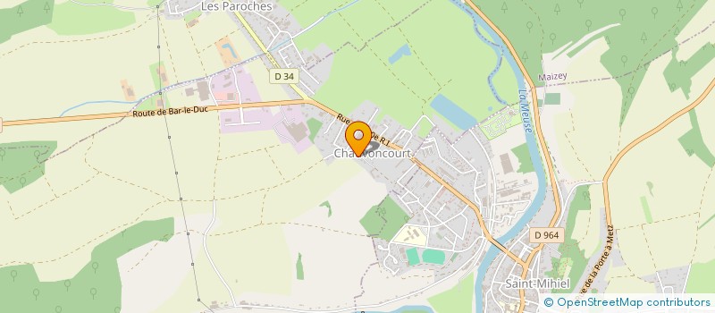 localisation de l'entreprise DEL FRANCIS à CHAUVONCOURT