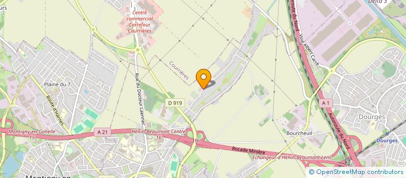 localisation de l'entreprise DEL GABY à HENIN-BEAUMONT