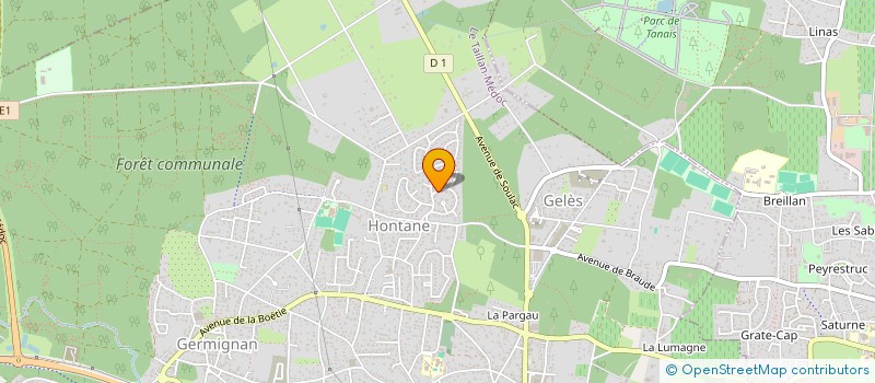 localisation de l'entreprise DEL GAOU  LE TAILLAN-MEDOC