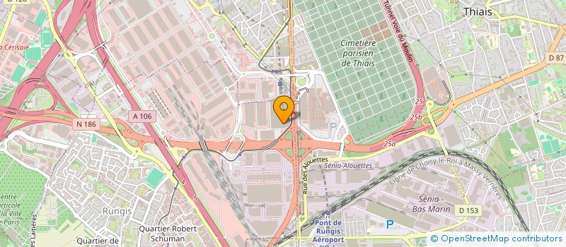 localisation de l'entreprise DEL GAUDIO BIO à RUNGIS