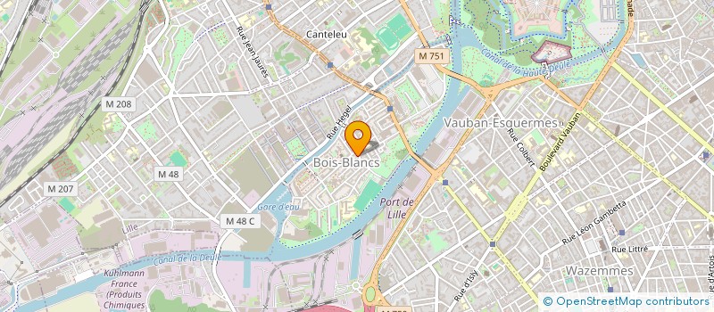 localisation de l'entreprise DEL IMMO à LILLE