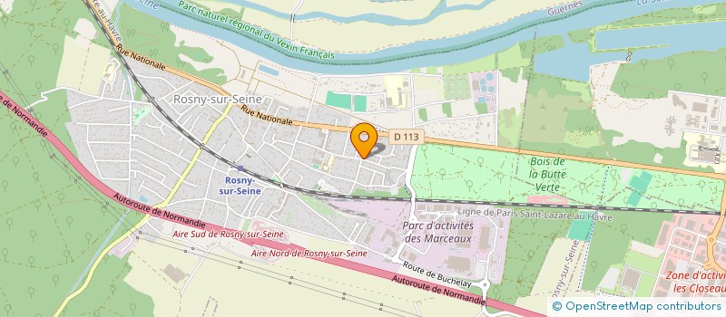 localisation de l'entreprise DEL INVEST  ROSNY-SUR-SEINE