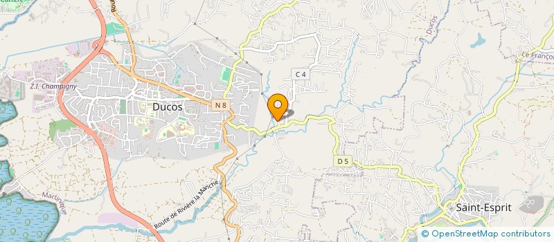 localisation de l'entreprise DEL INVEST  DUCOS