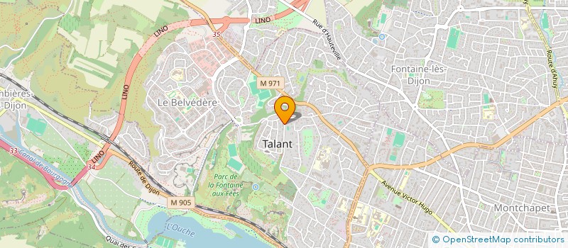 localisation de l'entreprise DEL'IS  TALANT