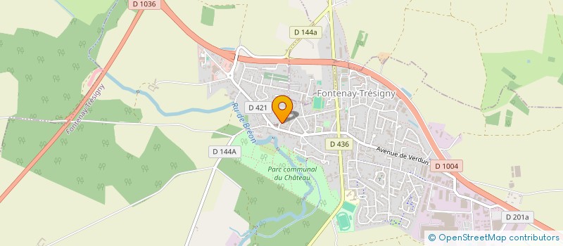 localisation de l'entreprise DEL LOC  FONTENAY-TRESIGNY