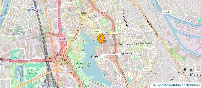 localisation de l'entreprise DEL LOCATION  CRETEIL