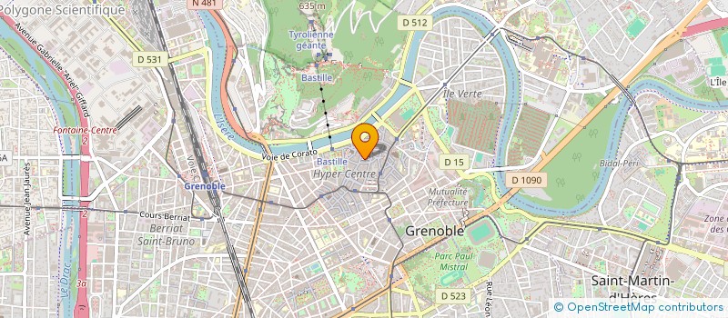 localisation de l'entreprise DEL MAR  GRENOBLE