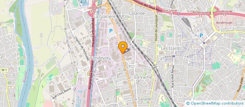 localisation de l'entreprise DEL MAS VIANDES EN GROS à TOULOUSE