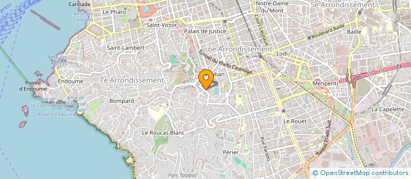 localisation de l'entreprise DEL'OLI à MARSEILLE