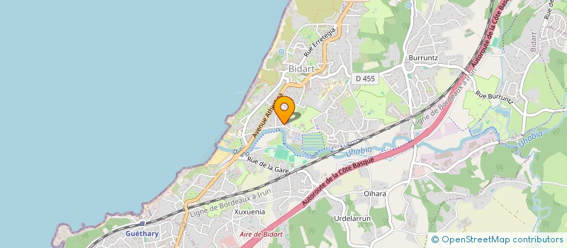 localisation de l'entreprise DEL PESO à BIDART