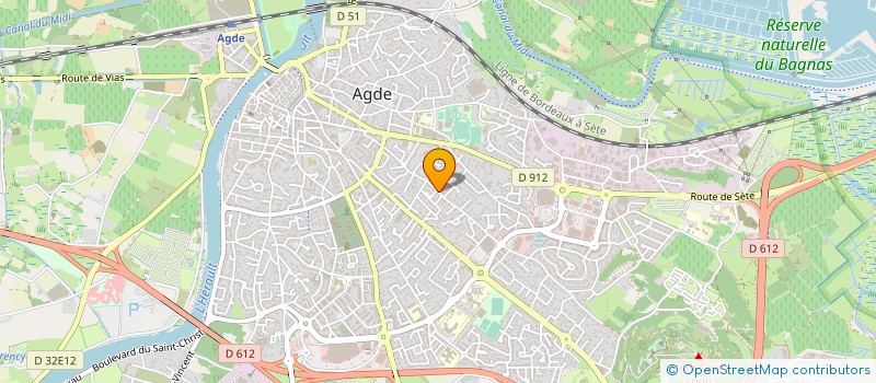 localisation de l'entreprise DEL-PINO & BLASCO à AGDE