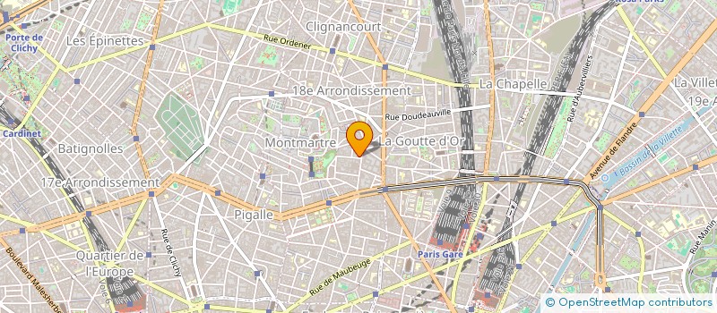 localisation de l'entreprise DEL SARTE MOTO à PARIS
