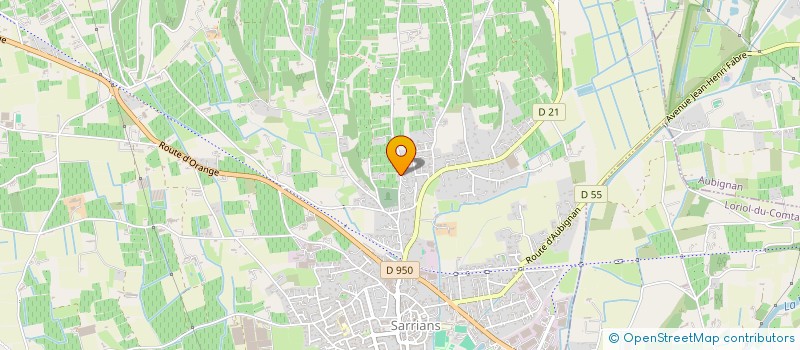 localisation de l'entreprise DEL SERVICES à SARRIANS
