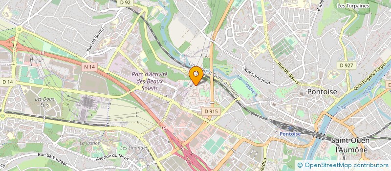 localisation de l'entreprise DEL SERVICES à PONTOISE