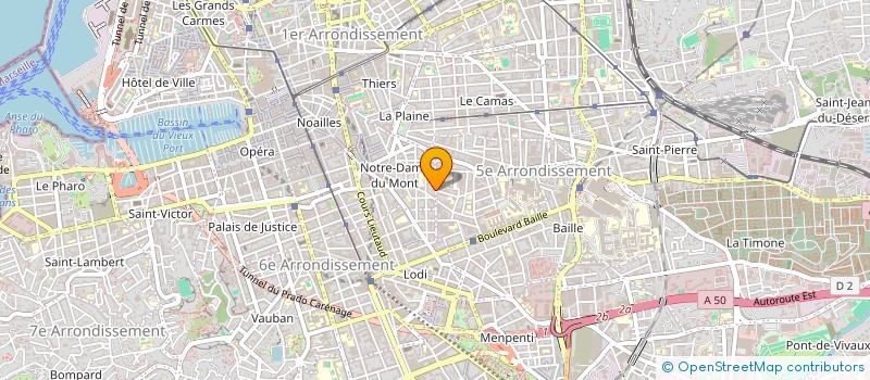 localisation de l'entreprise DEL SOL à MARSEILLE
