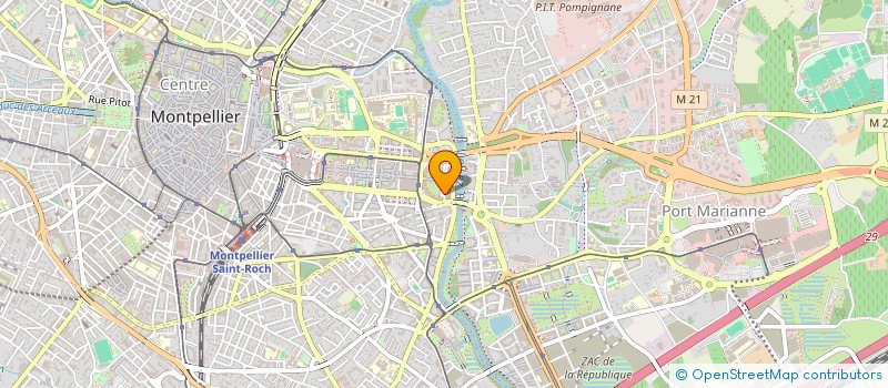localisation de l'entreprise DEL SOL à MONTPELLIER