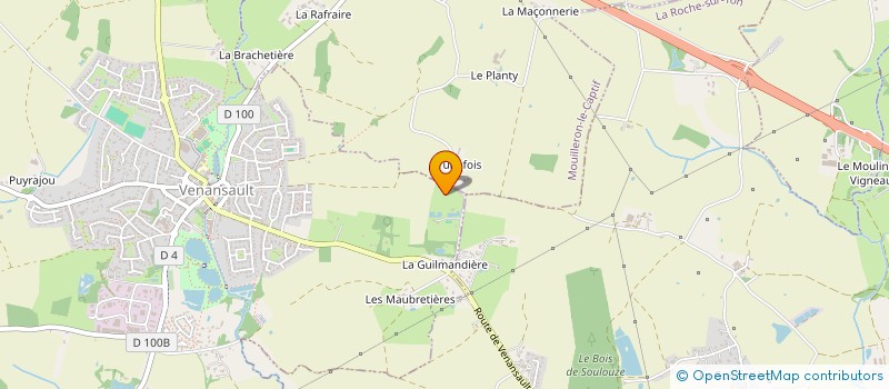 localisation de l'entreprise DEL SOL  BEAULIEU-SOUS-LA-ROCHE