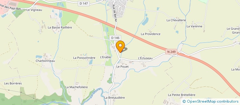 localisation de l'entreprise DEL SOL à SEVREMOINE