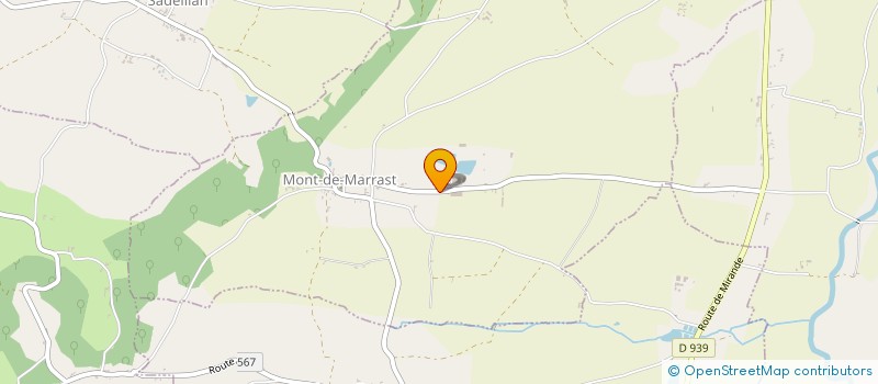 localisation de l'entreprise DEL SOL  MONT-DE-MARRAST