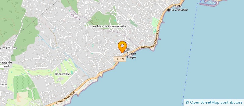localisation de l'entreprise DEL SOL à GRIMAUD