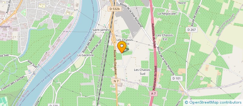 localisation de l'entreprise DEL SUN  MERCUROL-VEAUNES