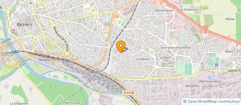 localisation de l'entreprise DEL VAR à BEZIERS