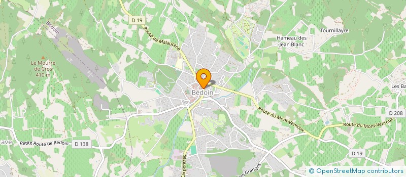 localisation de l'entreprise DEL YUSTE à BEDOIN