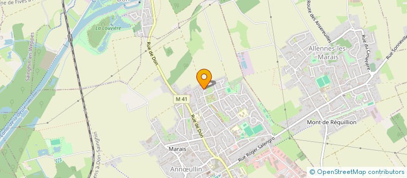 localisation de l'entreprise DEL-ZIM  ANNULLIN