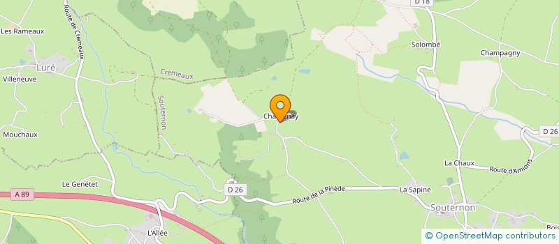 localisation de l'entreprise DELABA  SOUTERNON