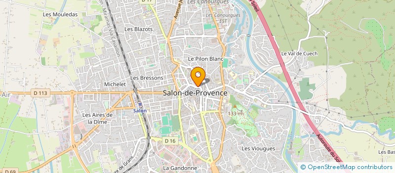 localisation de l'entreprise DELABARRE PIERRE-YVES ET GILLES  SALON-DE-PROVENCE