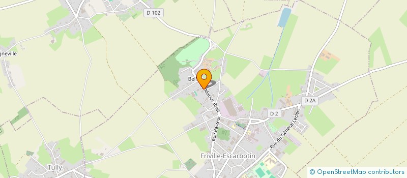 localisation de l'entreprise DELABIE GASPARD ET FILS à FRIVILLE-ESCARBOTIN