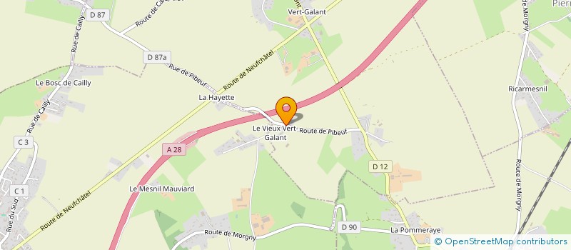 localisation de l'entreprise DELABMARKET à SAINT-ANDRE-SUR-CAILLY