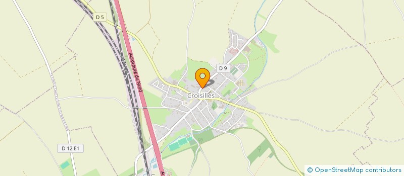 localisation de l'entreprise DELABRE BENJAMIN  SAINT-MARTIN-SUR-COJEUL