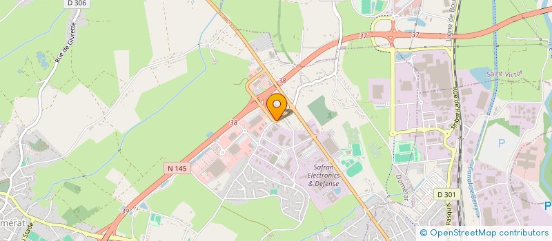 localisation de l'entreprise DELABRE SAS à DOMERAT