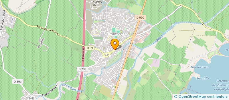 localisation de l'entreprise DELABYBOCK  POLLESTRES