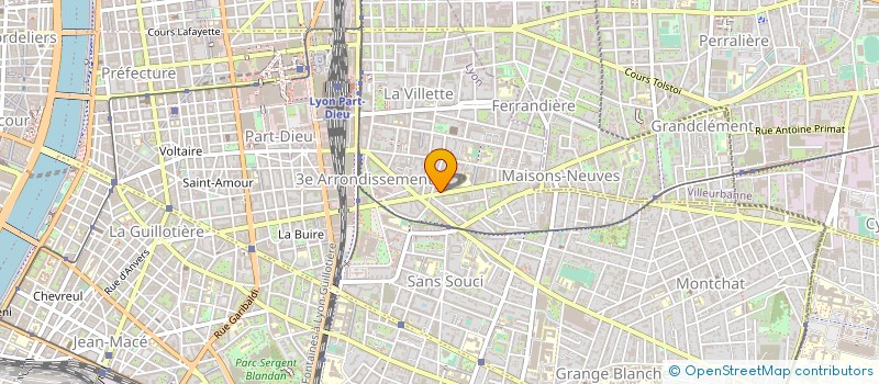 localisation de l'entreprise DELACOULT à LYON
